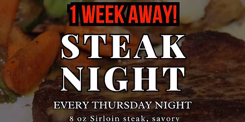 STEAK NIGHT \ud83e\udd69 at Las Trojas Cantina in Fayetteville! 