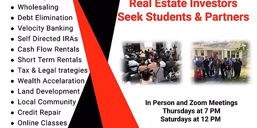 Create Wealth and  Passive Income through Real Estate Investing