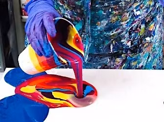 Mindful Paint Pour Class