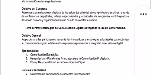 XXVIII CONGRESO INTERAMERICANO DE PROFESIONALES ADMINISTRATIVOS