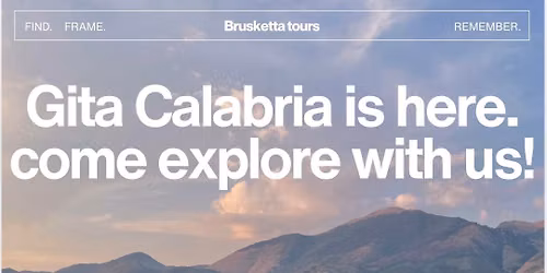 Gita Calabria! 