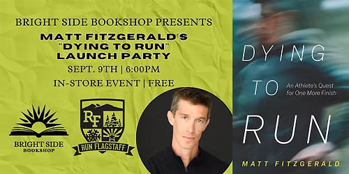 Matt Fitzgerald's "Dying to Run" Launch Party