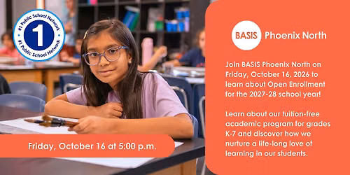BASIS Phoenix North Open Enrollment Info Night