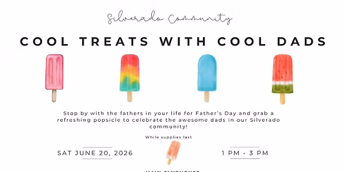 Cool Treats with Cool Dads