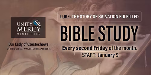 Bible Study - every second Friday of the month