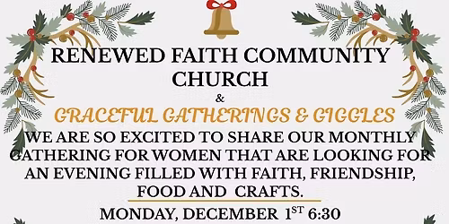 GRACEFUL GATHERINGS & GIGGLES - A WOMENS GATHERING!