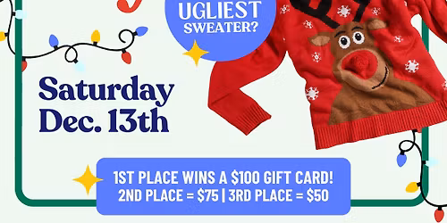 \ud83c\udf84Quilt Quarters' Ugly Christmas Sweater Contest\ud83c\udf84