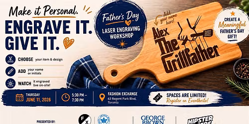 Father\u2019s Day Laser Engraving Experience