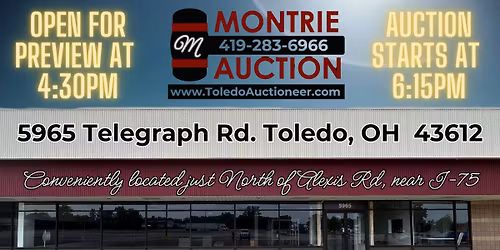 Tuesday Night Montrie Auction