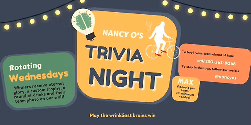Nancy O's Trivia Night