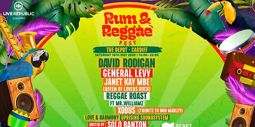 Rum &amp; Reggae 2026 | The Depot, Cardiff