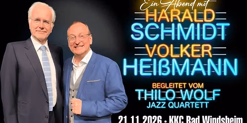 Ein Abend mit Harald Schmidt und Volker Hei\u00dfmann  