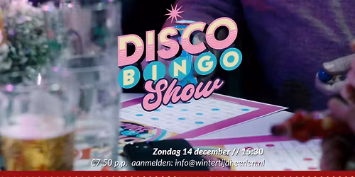 Disco Bingo Show - LEXOR - Wintertijd Heerlen