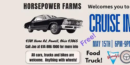 Cruise In at Horsepower Farms 