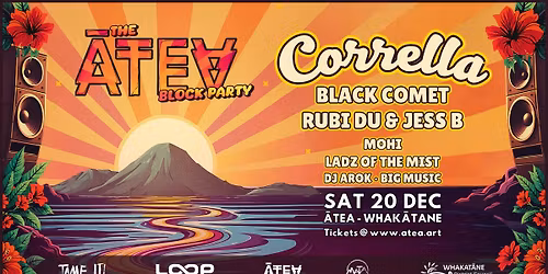 \u0100tea Block Party - 2025 With Corrella, Black Comet & More