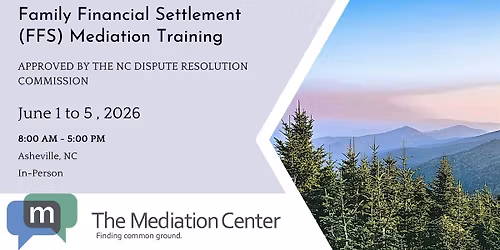 Family Financial Settlement (FFS) Mediator Training - 40 hours