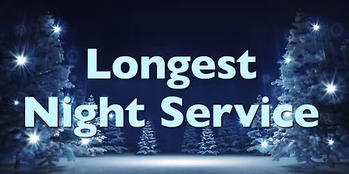 UCT Longest Night (Blue Christmas) Service