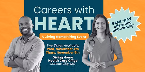 Careers with HEART: A 2-Day Open Hiring Event