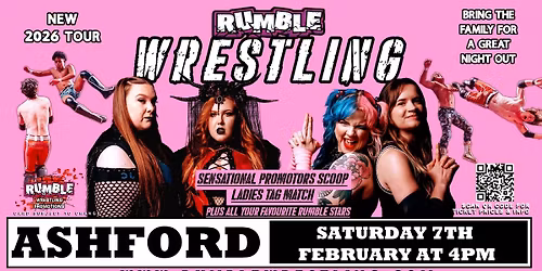 Rumble Wrestling comes to Ashford - Girls Tag Match Main Event 
