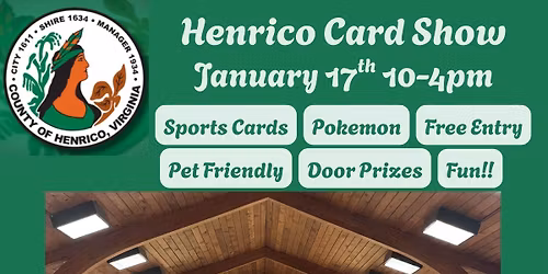 PDCC\u2019s Henrico Cards & Collectibles Show (mixed genre)