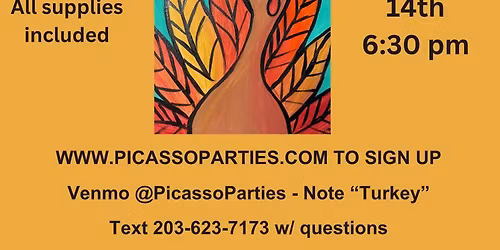 Kids "Turkey" Paint Night