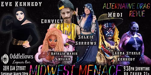 The Midwest Menace X Oddfellows (Saturday March 28th)