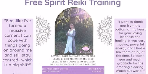 Free Spirit Reiki Master Training