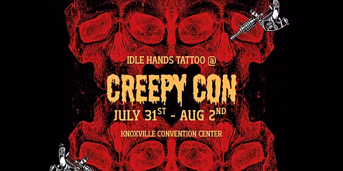 Idle Hands Tattoo @ CreepyCon