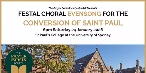 Save the Date: Festal Choral Evensong