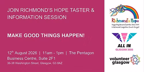 Volunteering Taster\/Information Session with Richmond's Hope