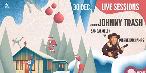 LIVE COMEDY SESSION @ De Chalet\u00b2 - JOHNNY TRASH