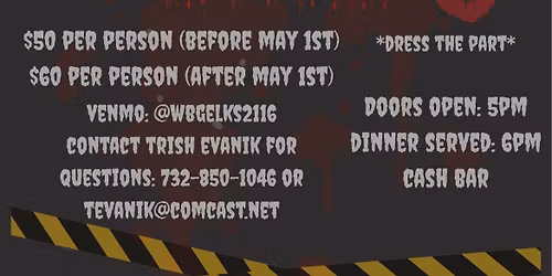 Murder Mystery Dinner at the Woodbridge Elks