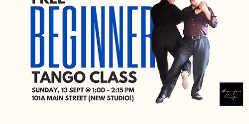 Free Argentine Tango Class (Sunday Edition)
