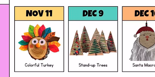 December BONUS Craft Club at Hattie's Coffee House