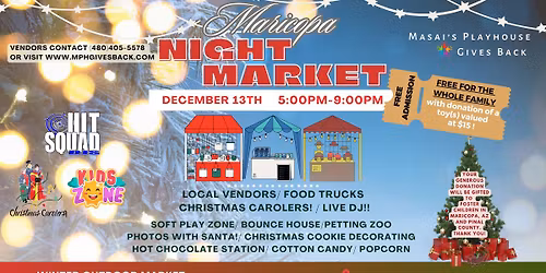 Maricopa Night Market- Christmas Edition!