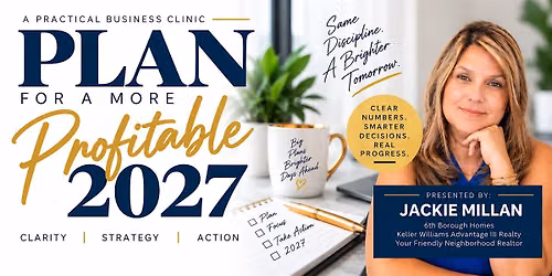 Plan for a More Profitable 2027: A Practical Business Clinic