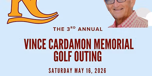 The 3rd Annual Vince Cardamon Memorial Golf Outing
