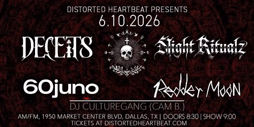 Deceits, Night Ritualz, Redder Moon, & DJ Culturegang