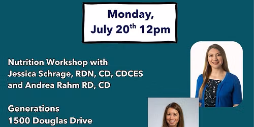 Nutrition on Gut Health Workshop with Jessica Schrage and Andrea Rahm