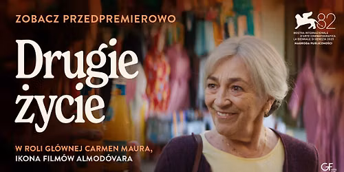 Przedpremiera: DRUGIE \u017bYCIE z Carmen Maur\u0105 - film maroka\u0144skiej re\u017cyserki, autorki "Turkusowej sukni"