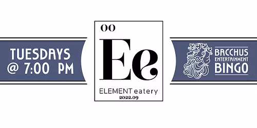 Free Bingo night at Element Eatery