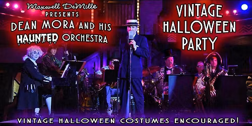 Dean Mora and his Haunted Orchestra Halloween Party