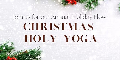 Christmas Holy Yoga with Kelly