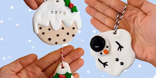\ud83c\udf84Christmas Crafting! \u2728Polymer Clay Ornament Sculpting - Sedgley\u2728