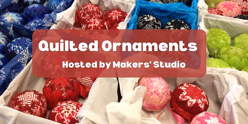 Quilted Ornament Class