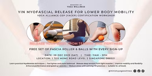 Yin Myofascial Release for Lower Body Mobility