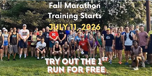 Marathon Training Starts