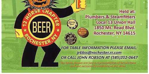 12 Horse Brewery Collectibles Club Hoot and Howl Man Cave Show.