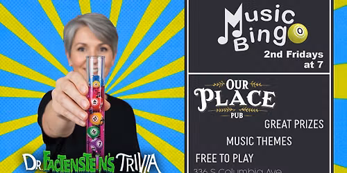 Music Bingo at Our Place Pub