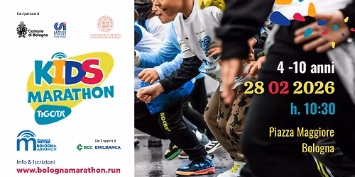 Tigot\u00e0 Kids Marathon 2026 - Bologna